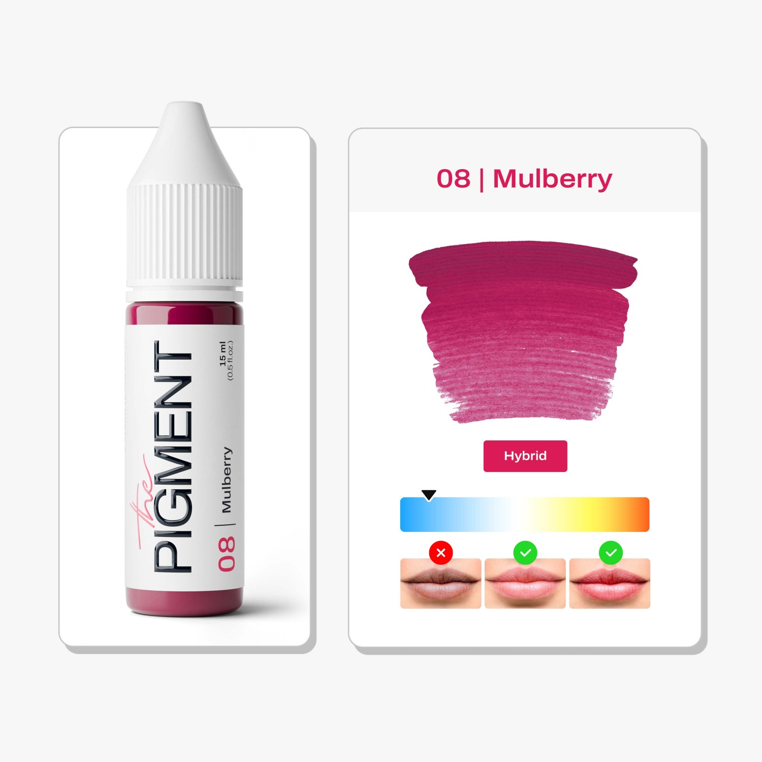THE PIGMENT ტუჩის პიგმენტი Mulberry მლ.